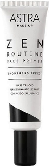 Astra Make Up Zen Routine Primer Smoothing Effect Primer Προσώπου σε Κρεμώδη Μορφή 30ml