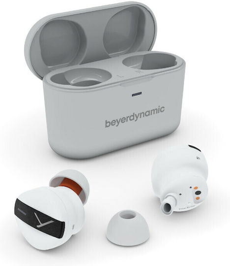 BeyerDynamic Free Byrd In-ear Bluetooth Handsfree Căști cu Rezistență la Transpirație și Carcasă de Încărcare Gri