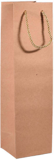 Giftland Kraft Paper Bag for Gift Brown 11.5x11.5x38cm.