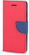 Fancy Wallet Δερματίνης Κόκκινο (Redmi 10A)