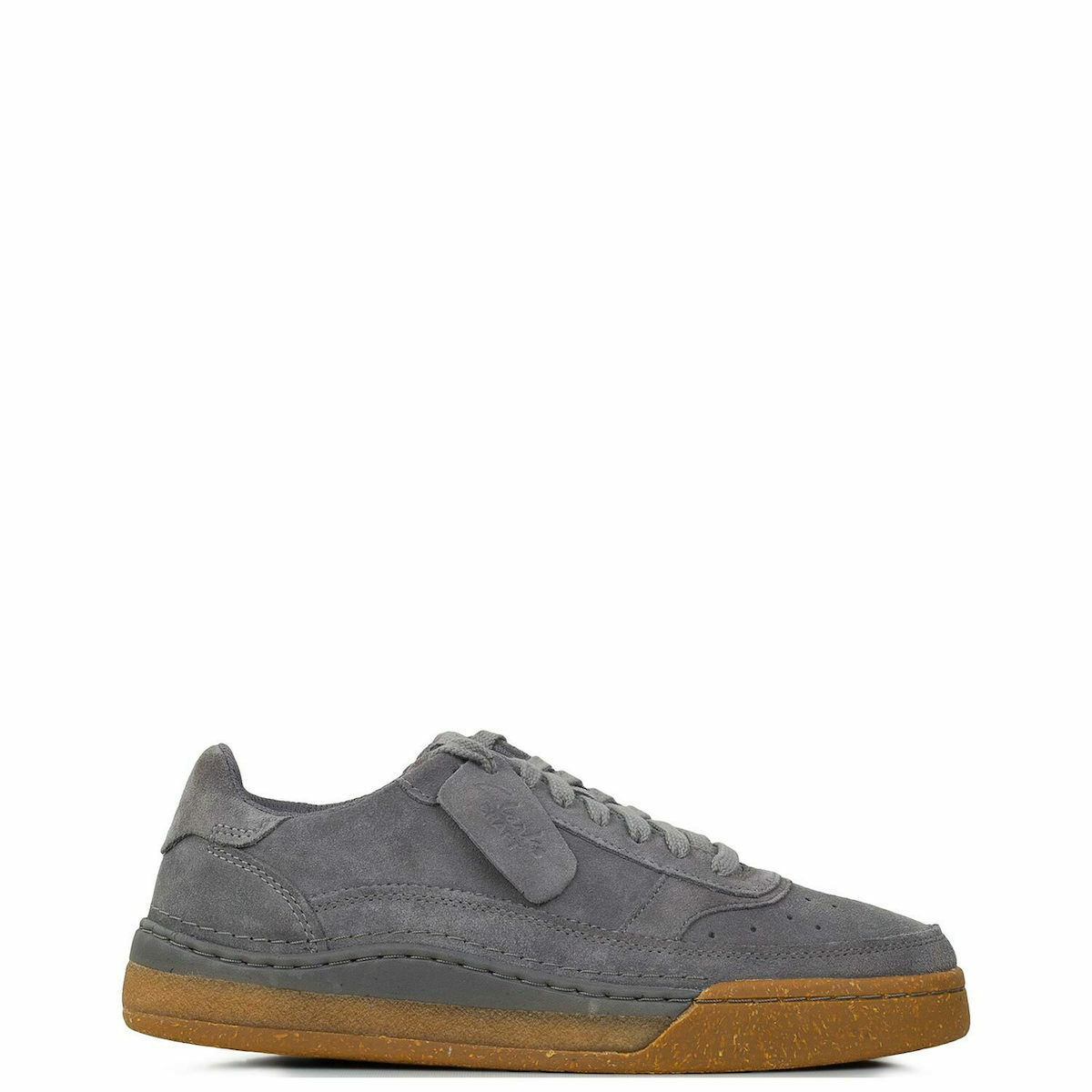 Clarks Craft Court Lace Ανδρικά Ανατομικά Sneakers Γκρι 26168556