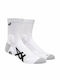 ASICS Court Plus Κάλτσες για Τέννις Λευκές 1 Ζεύγος