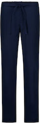 bwell Alessi Unisex Blue Medical Pants Cotton a...