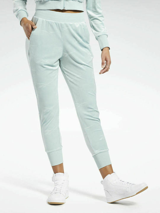 Reebok Classics Energy Damen-Sweatpants Seaside Grey Samt