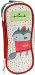 Hallmark Raccoon Pencil Case with 2 Compartments Multicolored