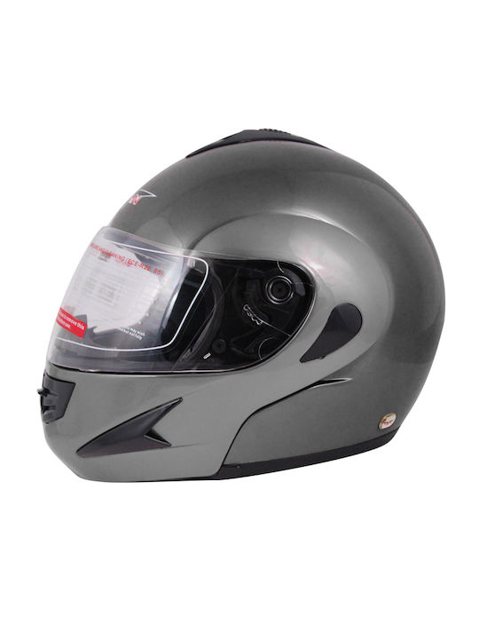 Vcan V200 Motorcycle Helmet Flip-Up ECE 22.05 1...