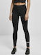 Merchcode Frauen Lang Leggings Schwarz