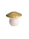 Egmont Led Kids Decorative Lamp Mushroom Medium Gold 26x26x20εκ.
