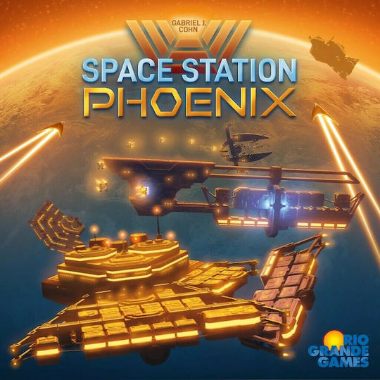 Board Game Space Station Phoenix for 2-4 Players 14+ Years Old (EN) Rio Grande Games