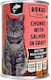 Rokus Wet Food for Adult Cats in Cans with Salmon 410gr