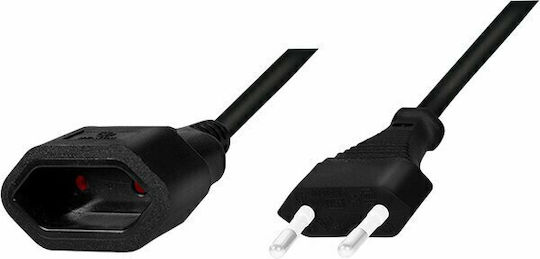 LogiLink 1 Platz mit Kabel 3m Schwarz