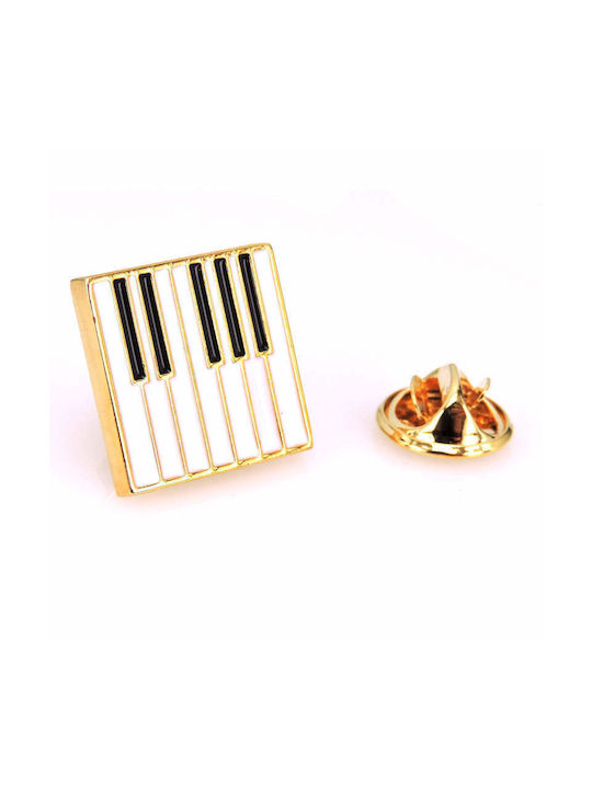 Gold Piano Pin