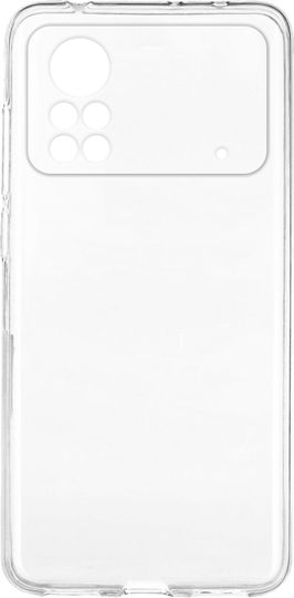 Sonique Back Cover Σιλικόνης 0.5mm Διάφανο (Poco X4 Pro 5G)