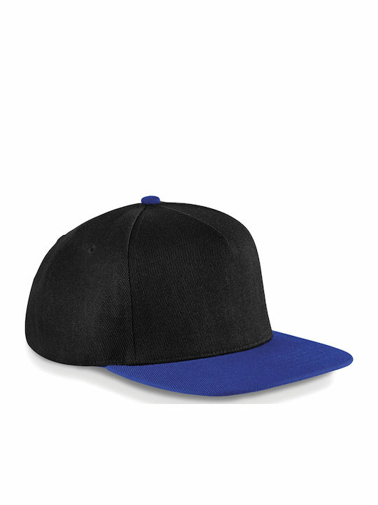 Beechfield Ανδρικό Jockey με Ίσιο Γείσο Black/B...