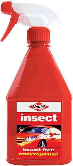 Voulis Insect Καθαριστικό Σπρέι Τζαμιών Αυτοκινήτου 500ml
