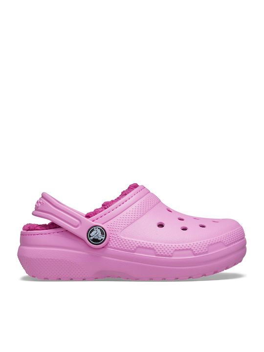 Crocs Παντόφλες Ροζ Classic Lined