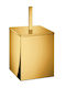 Sanco Metalic Perie pentru coșul de gunoi din baie 5lt Gold Polished