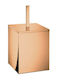 Sanco Metallisch Badezimmer Mülleimer 5Es Rose Gold