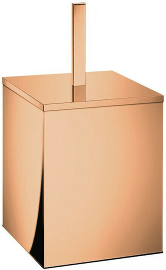 Sanco Μεταλλικό Καλαθάκι Μπάνιου 5lt Rose Gold
