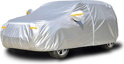 NovSight Κουκούλα 360x170x145cm Αδιάβροχη Small για Hatchback που Στερεώνεται με Λάστιχο