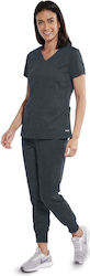 Grey's Anatomy Kira Medizinische Bluse Gray