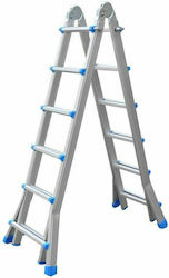 Vesta Doppelter Aluminium Kombinationsleiter 2x6