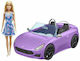 Barbie Convertible with Doll Puppenset für 3++ Jahre