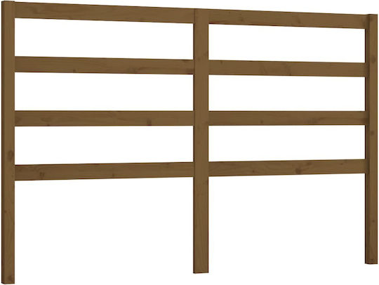 vidaXL Wooden Bed Headboard Brown 166x100cm