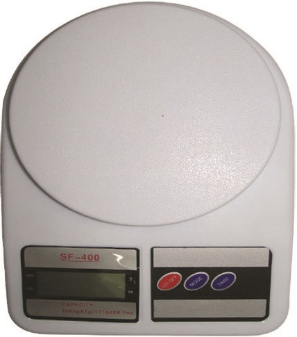 AGC Ψηφιακή Ζυγαριά Κουζίνας έως 7kg Λευκή