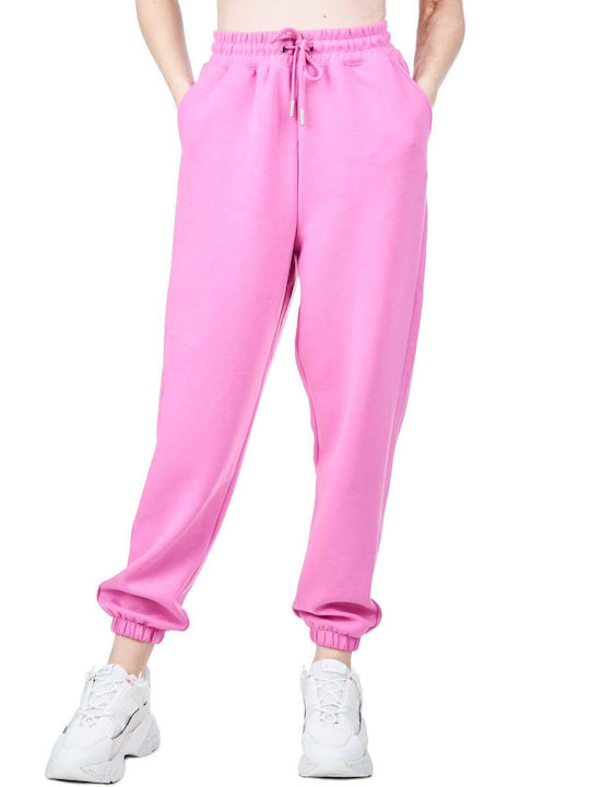 Only Pantaloni de Trening cu elastic Super Pink