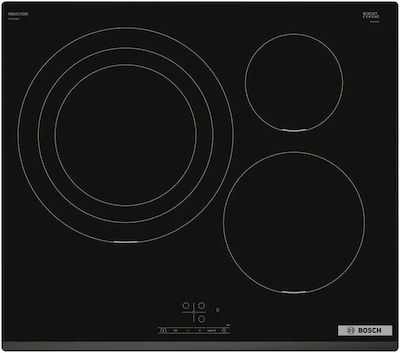 Bosch Plită cu Inducție Autonomă cu Funcție de Blocare 59.2x52.2εκ.