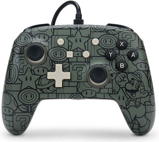 PowerA Enhanced Wired Gamepad για Switch Mario Power Up