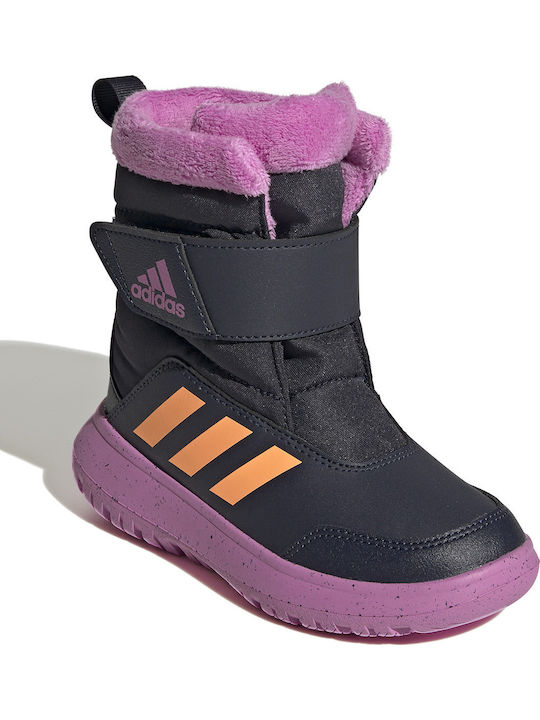 adidas Winterplay Παιδικά Μποτάκια Χιονιού με Σ...