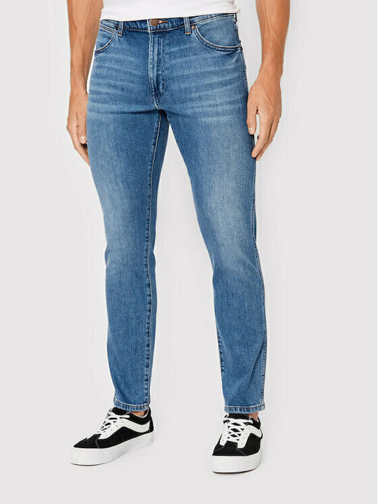 Larston Men's Jeans Pants with Slim Tapered Fit Blue