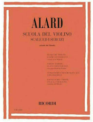 ALARD SCALES - Alard Violin School Scales & Exercises Book