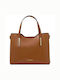 Olimpia Leather Women's Bag Handbag Tabac Brown