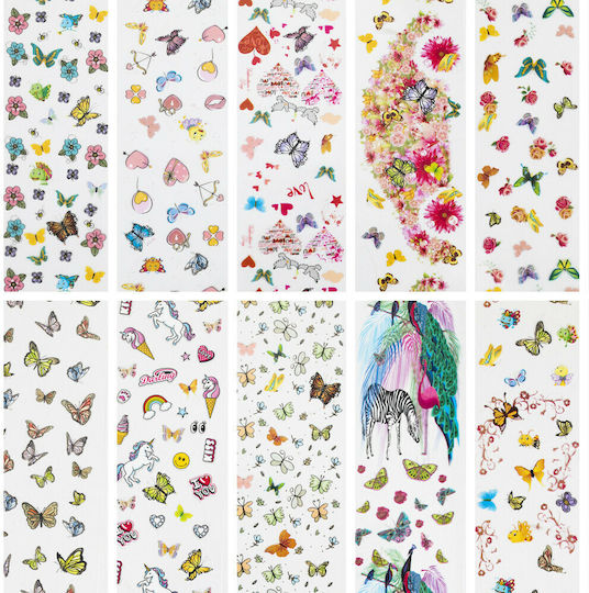 Global Fashion Transfer XKZ Foil for Nails in Various Colors