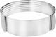 Einstellbar Kuchenring Rund Metallisch