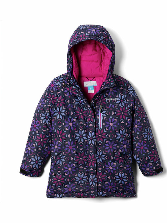 Geci Pentru Copii Casual Kondo cu Captuseala și Cu Gluga Violet Alpine Free Fall Ii
