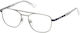 Diesel Herren Metallisches Brillengestell Grau DL5403-015