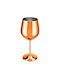 The Bars Glas Cocktail/Trinken aus Kupfer in Rose Gold Farbe Kelch