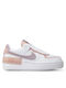 Nike AF-1 Shadow Femei Flatforms Sneakers White / Pink Oxford / Rose Whisper / Amethyst Ash