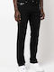 Ανδρικό Παντελόνι Τζιν Ελαστικό Regular Fit Black