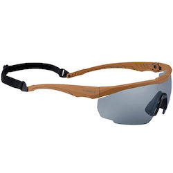 Swiss Eye Γυαλιά Σκοποβολής Blackhawk in einem Set von 3 Gläsern mit Sonnenschutz Braun Swiss Eye Γυαλιά Σκοποβολής Blackhawk in einem Set von 3 Gläsern mit Sonnenschutz Braun