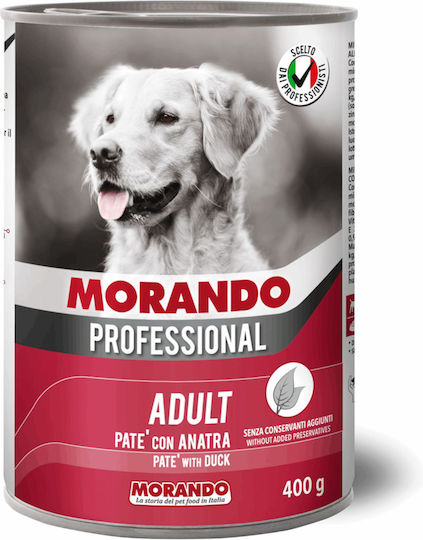 Morando Professional Wet Food Dogs in Cans with Duck 400gr