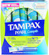 Tampax Ταμπόν Pearl Compak Super με Εφαρμογέα για Αυξημένη Ροή 16τμχ