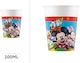Disney Mickey Mouse Rock The House Ποτήρι για Party 8τμχ