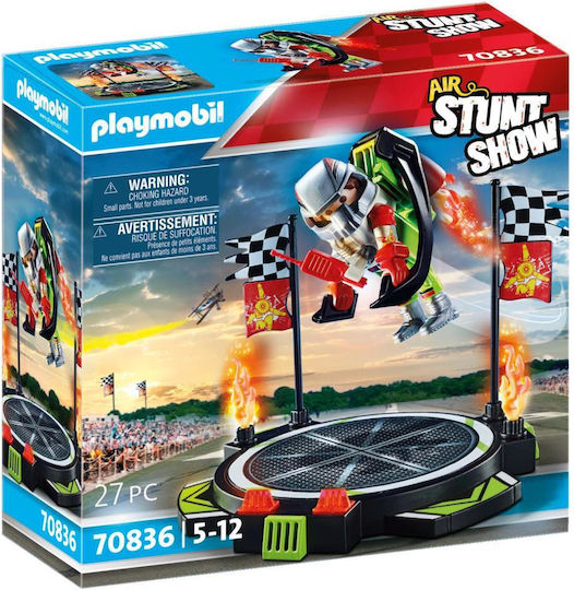 Playmobil Stunt Show Stuntman with Jetpack για 5-12 ετών