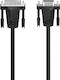 HAMA Kabel DVI-I-Stecker - VGA-Stecker 1.5m Schwarz (00200714)