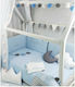 Baby Star Set Pentru Patut Prince Albastru deschis 3buc piese